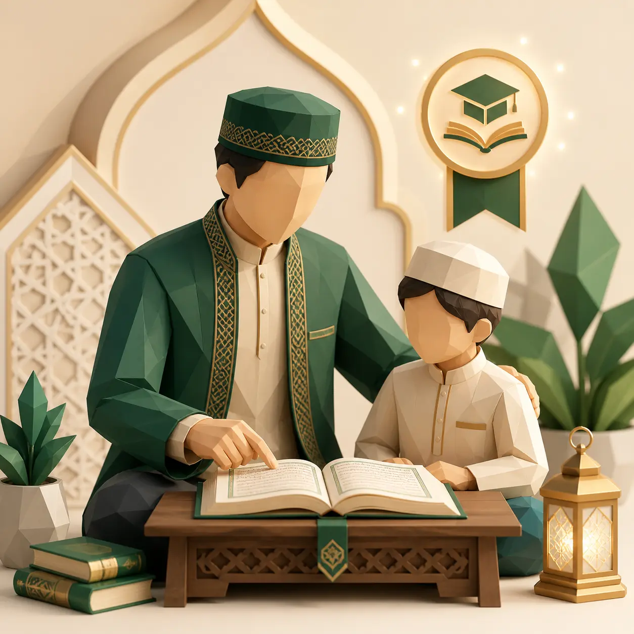 Pendiri Bright Academy International bersama santri dalam program homeschooling berbasis quran