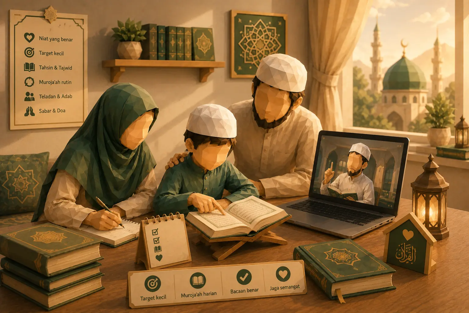 Cara Menjaga Semangat Anak Menghafal Al-Quran